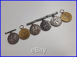 Wonderful Collection of WW1 War & Victory Medals All Full Size