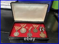 World War 1 Austrian And German Military Medals Very Rare See Pics