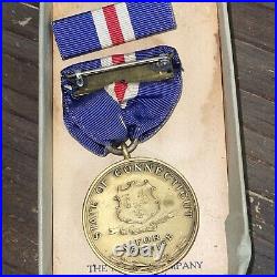 World War 1 For Service 1917 1918Presented In The State Of Connecticut Medal