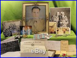 World War 2 Pearl Harbor Survivor Estate Items Medals Photos Tags Docs & More