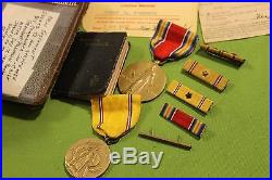 World War 2 Pearl Harbor Survivor Estate Items Medals Photos Tags Docs & More