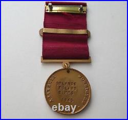 World War II Bronze 5 MEDALS + RIBBONS of Navy Capt. O. R. Simms. Original. 1940s