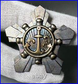 World War II Imperial Japanese Navy Sailor Labor Badge Medal Antique Collectible