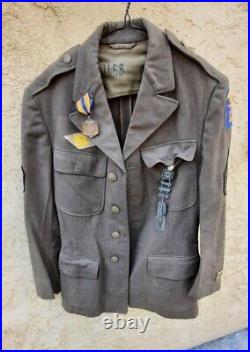 World War II U. S Army Jacket with Medal