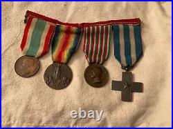 World War I Italian medals Full Bar