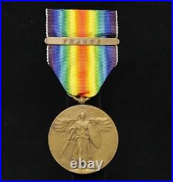 World War I Service Medal The Great War For Civilization France Brilliant Colors