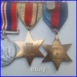 World war 2 Ww2 Medal set of medals Africa star the star defence medal