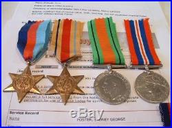 Ww11 Australian Service Medal Wx 2987 Foster Sydney George 2/16 Batt K. I. A 1941