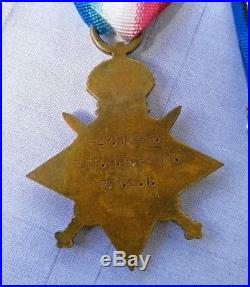 Ww1 1914/15 Trio Of Medals To Bugler J E Brown Rmli Enlisted At 14 Years Old