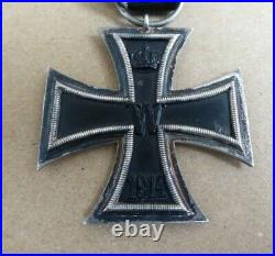 Ww1 1914-1919 German Army Iron Cross Medal 2nd Class Maker Wilm