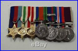 Ww1 & 2 Canadian Meritorious Serv Group 11 Medals. Sgt. J. H. Mathews R, C, D, B292