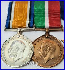 Ww1 And Ww2 Dunkirk And D Day Mercantile Marine Medal Group To Captain Marden