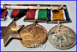 Ww1 And Ww2 Dunkirk And D Day Mercantile Marine Medal Group To Captain Marden