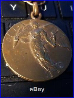 Ww1 Belgium Unofficial Victory Medal Please Look At Pics -very Rare, Yes Rare