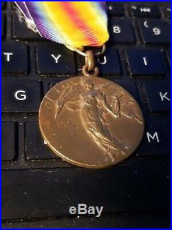 Ww1 Belgium Unofficial Victory Medal Please Look At Pics -very Rare, Yes Rare