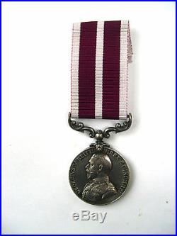 Ww1 British Meritorious Service Medal 139 C. Q. M. Sjt F Morgan 9/r. Fusiliers