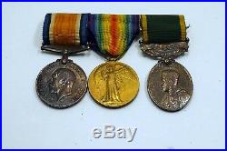 Ww1 Canadian Medals +georges V Efficiency Medal Sjt. J. Oakley B013