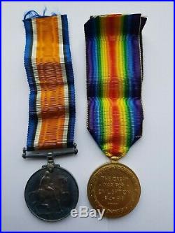 Ww1 Death Plaque, War & Victory Medals, Pte Sidney Waldron, 2 Worcs R, From Trimpley