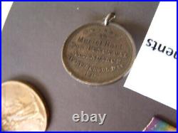 Ww1 Medal Group Named To 3104 Sgt. L. Hart 51. Bn. A. I. F
