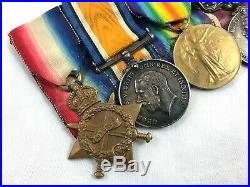 Ww1 Medal Trio, Meritorious Service Medal Set Military Mounted Police