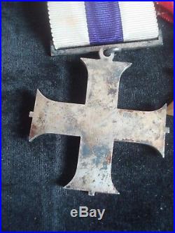 Ww1 Medals Military Cross, 1914/15 Star Trio Royal Warwickshire Regt MID Emblem