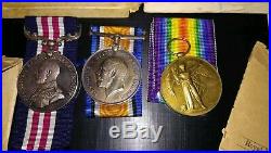 Ww1 Military Medal Group