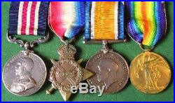 Ww1 Military Medal MM & Trio, Pte Buckman, 2nd London. Regt From Dorking Surrey