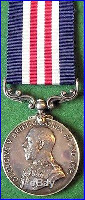 Ww1 Military Medal Mm, Pte Potts, Northumberland Hussars Yeomanry, From Morpeth