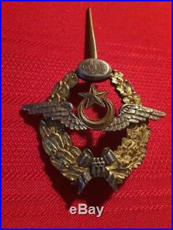 Ww1 Ottoman Empire Turkish Turkey Pilot Wings Badge Medal