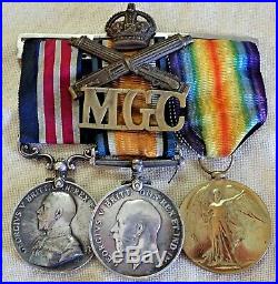Ww1 Passchendale Machine Gun Corps Military Medal Group Cpl Lyons British Army