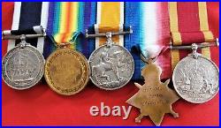 Ww1 Royal Navy Medal Group Chief Petty Officer Savin & China Service & Research