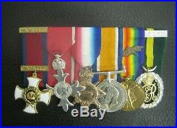 Ww1 Seaforth Highlanders Colonel's Dso, Mbe, MID Medal Group