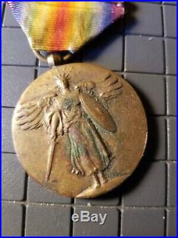 Ww1 Us Victory Medal With 5 Clasp Please Read Full Ad There Is A Lot Here