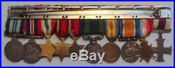 Ww1 Ww11 Medals Miniature Military Cross Medal Group Of 10