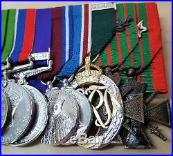 Ww1, Ww2 & Palestine Group Of Medals To Major Nesham M. B. E, M. I. D Croix De Guerre
