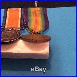 Ww1 medals to 2. Lieut. K. I. A.' The Somme