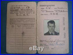 Ww2 1944 Distinguished Flying Cross Dfc Medal Logbook Document Group