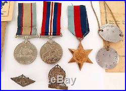 Ww2 Amazing Group, Australian N E Crawford Nx139371. Medals, Badges, Papers Etc