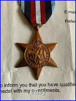 Ww2 Arctic Star Medal Group 100% Genuine Plus Ushakov Medal And Emphemra