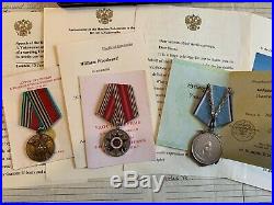 Ww2 Arctic Star Medal Group 100% Genuine Plus Ushakov Medal And Ephemera