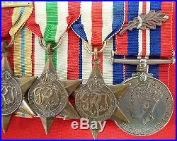 Ww2 British Army Officer's Military Cross & Mention In Dispatches Medal Group