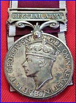 Ww2 British Army Officers Medal Group Wounded 1945 Tromans Ramc