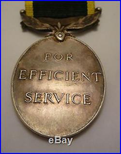 Ww2 / British Empire Medal Territorial Group Of 6 Rasc / Rapc