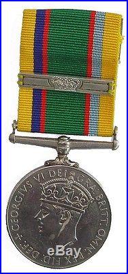Ww2 Cadet Forces Medal With Second Award Clasp Act. Flt. Lt. H. Craddock. R. A. F. V. R. T