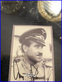 Ww2 Case With German Pilot Adolf Galland Medals