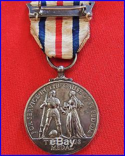 Ww2 Era British/foreign King's Medal In The Cause Of Freedom Cased