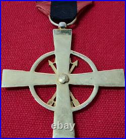 Ww2 Era Spain Order Of The Yoke & Arrows Medal Knights Grade Franco Dictatorship