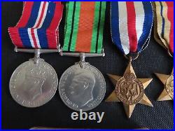 Ww2 Group Of Medals Including Territorial & Others Sjt Warburton R. A. M. C