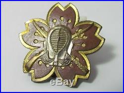 Ww2 Imperial Japanese Army Swordsmanship Badge Proficiency Medal Sword Wwii War