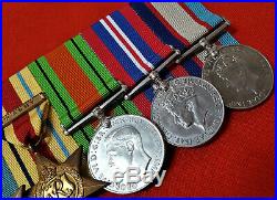 Ww2 Kia Australian Medal Group 2/32 Battalion Wx10881 Chaney El Alamein Anzac